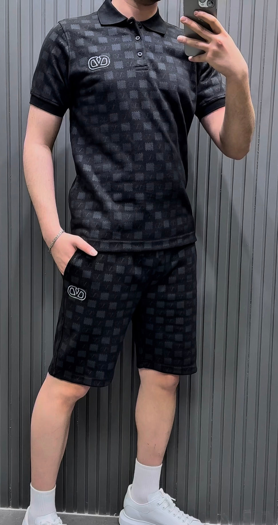 VALENTİNO POLO YAKA EŞOFMAN TAKIMI