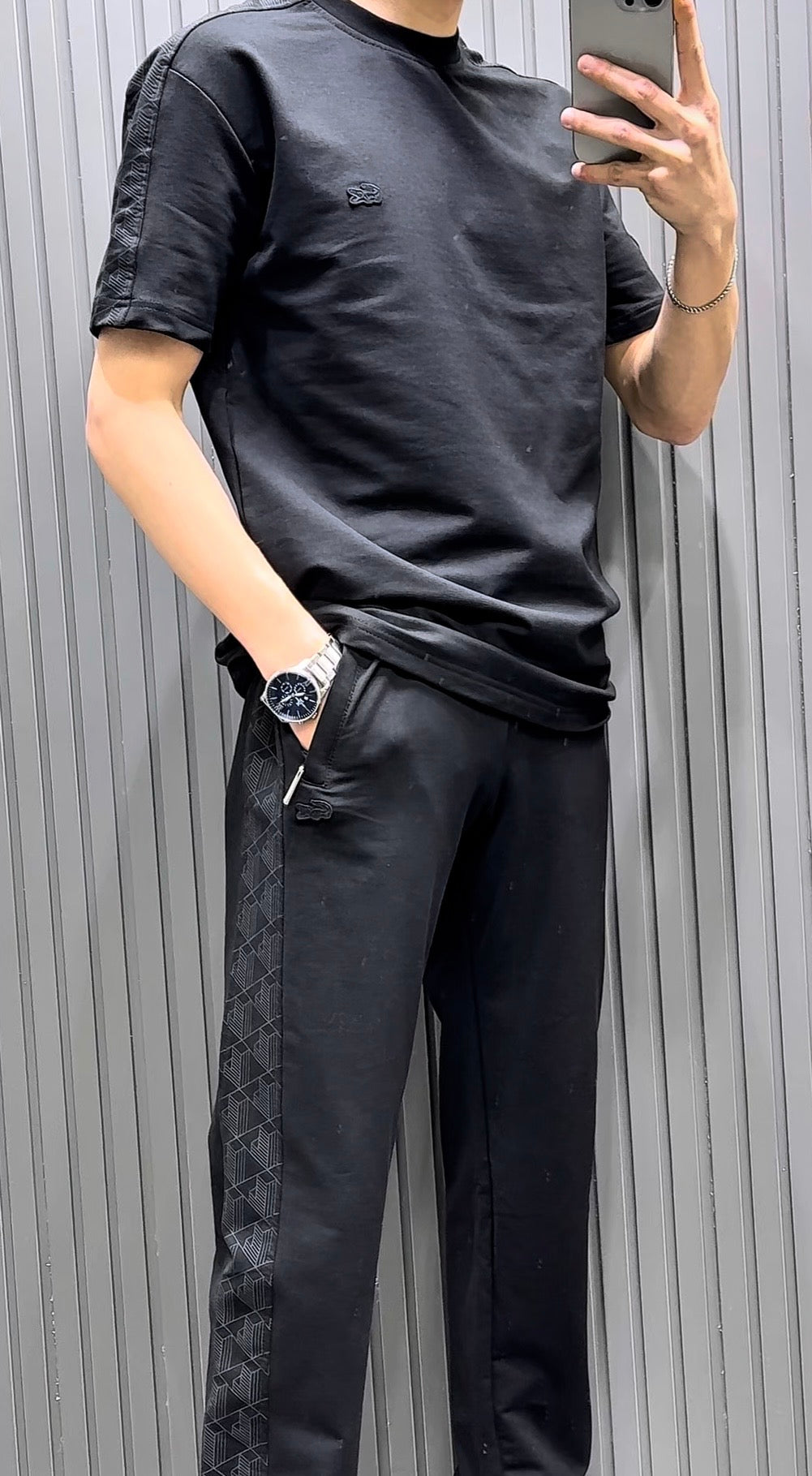 LACOSTE BİSİKLET YAKA EŞOFMAN TAKIMI